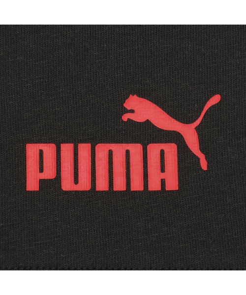PUMA（プーマ）の「PUMA プーマ ボーイズ ESS 2 カラー NO. 1 ロゴ 半袖 Tシャツ アンド ショーツ（ジャージ・キッズ・レッド系その他/ブルー系その他/ホワイト×ブルー・130/140/120/150/160）」の9枚目の写真