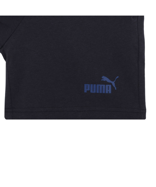 PUMA（プーマ）の「PUMA プーマ ボーイズ ESS 2 カラー NO. 1 ロゴ 半袖 Tシャツ アンド ショーツ（ジャージ・キッズ・レッド系その他/ブルー系その他/ホワイト×ブルー・130/140/120/150/160）」の17枚目の写真