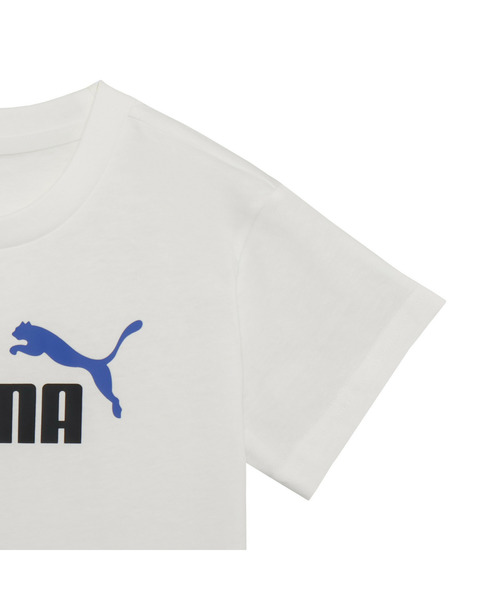 PUMA（プーマ）の「PUMA プーマ ボーイズ ESS 2 カラー NO. 1 ロゴ 半袖 Tシャツ アンド ショーツ（ジャージ・キッズ・レッド系その他/ブルー系その他/ホワイト×ブルー・130/140/120/150/160）」の19枚目の写真