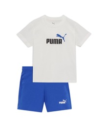 PUMA | PUMA プーマ ボーイズ ESS 2 カラー NO. 1 ロゴ 半袖 Tシャツ アンド ショーツ(ジャージ)