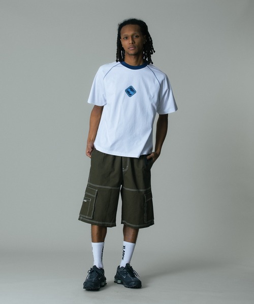 XLARGE（エクストララージ）の「COLOR SCHEME RAGLAN S/S TEE（Tシャツ/カットソー・メンズ・ブラック/ホワイト/グレー・S/M/L/XL）」の11枚目の写真
