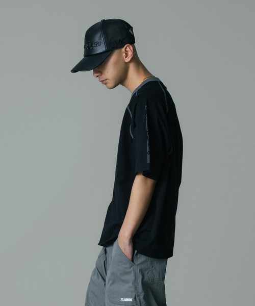XLARGE（エクストララージ）の「COLOR SCHEME RAGLAN S/S TEE（Tシャツ/カットソー・メンズ・ブラック/ホワイト/グレー・S/M/L/XL）」の9枚目の写真