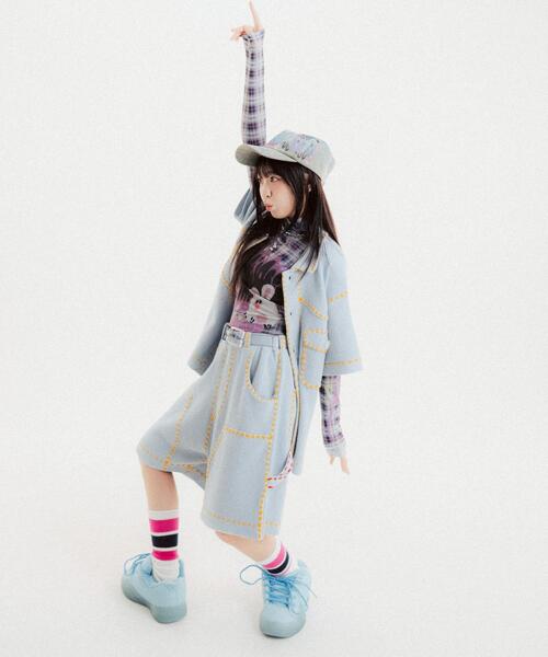 PHINGERIN（フィンガリン）の「PHINGERIN/フィンガリン/別注SUMMER PG1 WESTERN SHIRT（シャツ/ブラウス・メンズ・ブルー・S/M）」の13枚目の写真