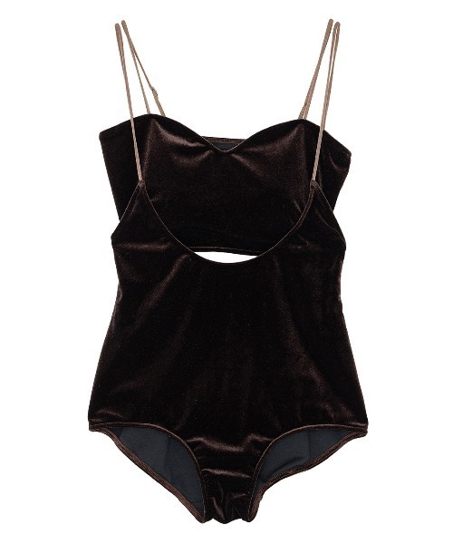 Ameri vintage水着 CURVE DETAIL SWIM WEAR（水着）｜Ameri（アメリ）のファッション通販