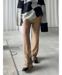 ELCHELE（エルチェレ）の「LACE FLARE PANTS（その他パンツ）」