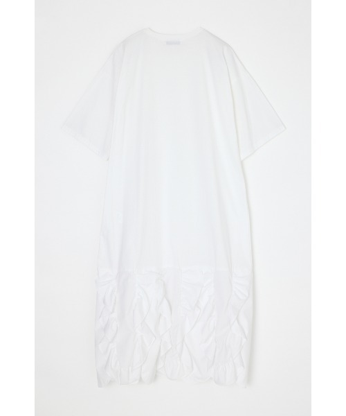 ENFOLD（エンフォルド）の「FRILL-HEM DRESS（ワンピース・レディース・ホワイト/ブラック・36/38）」の3枚目の写真