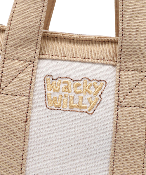 Wacky WiLLy(ワッキーウィリー)の「キャンバスミニトートバッグベージュ(トートバッグ・レディース・その他・F)」の5枚目の写真