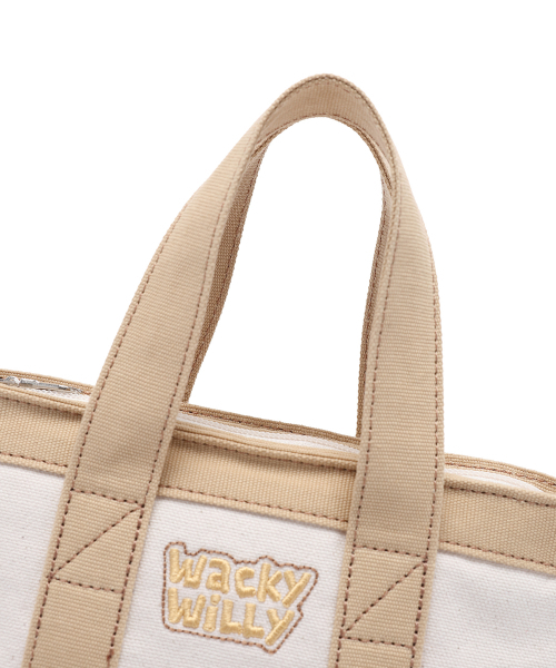 Wacky WiLLy(ワッキーウィリー)の「キャンバスミニトートバッグベージュ(トートバッグ・レディース・その他・F)」の6枚目の写真