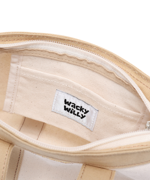 Wacky WiLLy(ワッキーウィリー)の「キャンバスミニトートバッグベージュ(トートバッグ・レディース・その他・F)」の9枚目の写真