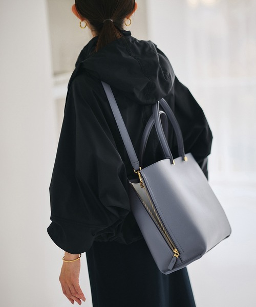 E'POR(エポール)の「【E'POR】Y BAG Wide/A4対応・通勤(トートバッグ・レディース・ベージュ/ブルー系その他4・FREE)」の6枚目の写真