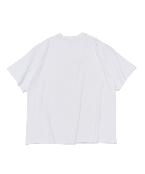 CARGOBROS(カーゴブロス)の「(ビッグサイズ) ラウンドサークルロゴ半袖Tシャツ (ホワイト)(Tシャツ/カットソー・メンズ・その他・FREE)」の2枚目の写真