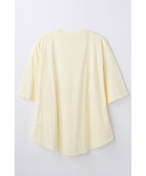 ENFOLD(エンフォルド)の「PEPLUM LOOSE T-SHIRT(Tシャツ/カットソー・レディース・ライトブルー/ホワイト/キナリ・38)」の5枚目の写真