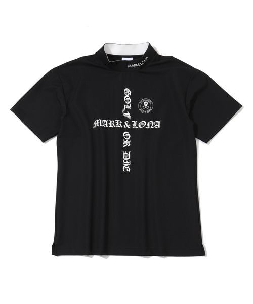 MARK & LONA(マークアンドロナ)の「Croce Waffle Mock Neck Tee | MEN(Tシャツ/カットソー・メンズ・レッド/ブラック/ネイビー・44/46/48/50)」の2枚目の写真