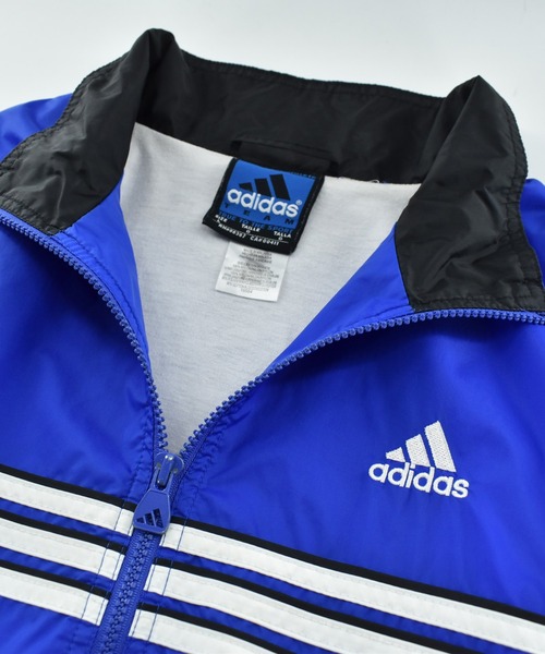 USED】90's adidas ナイロン トラックジャケット（ナイロンジャケット