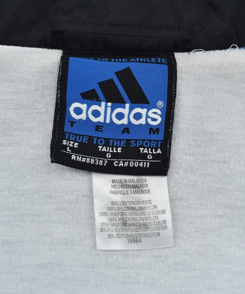 adidas(アディダス)の「【USED】90’s adidas ナイロン トラックジャケット(ナイロンジャケット・メンズ・ブルー・LARGE)」の7枚目の写真