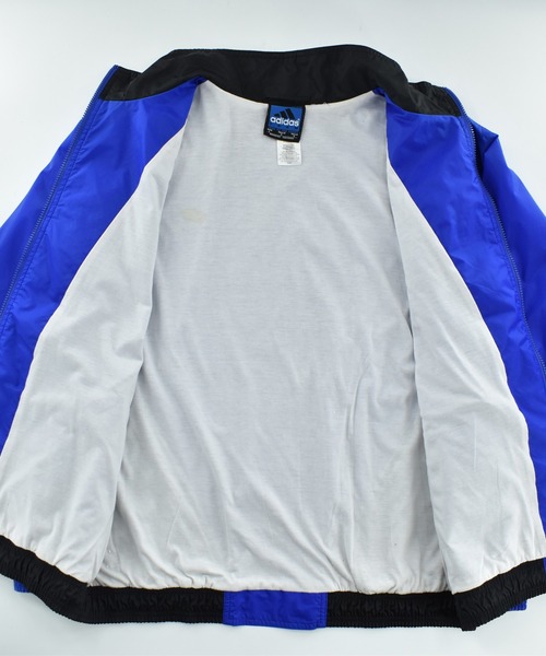 adidas(アディダス)の「【USED】90’s adidas ナイロン トラックジャケット(ナイロンジャケット・メンズ・ブルー・LARGE)」の9枚目の写真