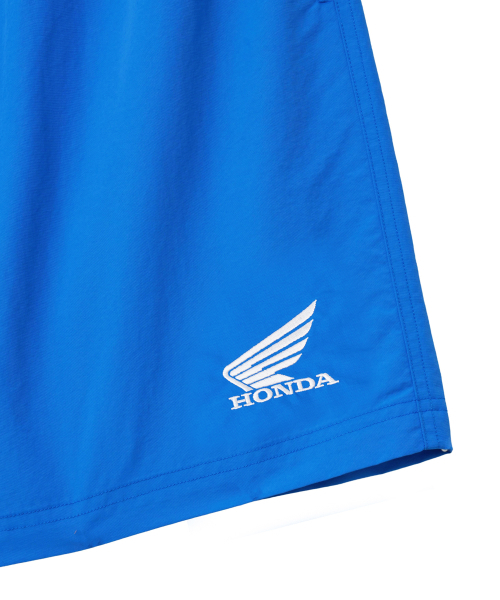 PHYPS MOTORCYCLE(フィップスモーターサイクル)の「Nylon Wing Logo 7Inch Packable Beach Shorts Blue(その他パンツ・レディース・その他・X-LARGE/SMALL/MEDIUM/LARGE)」の3枚目の写真