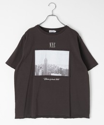 LEPSIM | フォトパッチプリントT　667197(Tシャツ/カットソー)