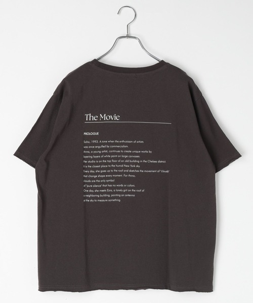 LEPSIM(レプシィム)の「フォトパッチプリントT 667197(Tシャツ/カットソー・レディース・オフホワイト/チャコール/イエロー・FREE)」の5枚目の写真
