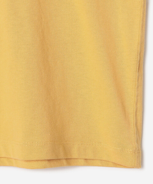 DANTON(ダントン)の「DANTON | コットン天竺 ショートTシャツ SOLID WOMEN(Tシャツ/カットソー・レディース・ホワイト/オレンジ・M)」の7枚目の写真