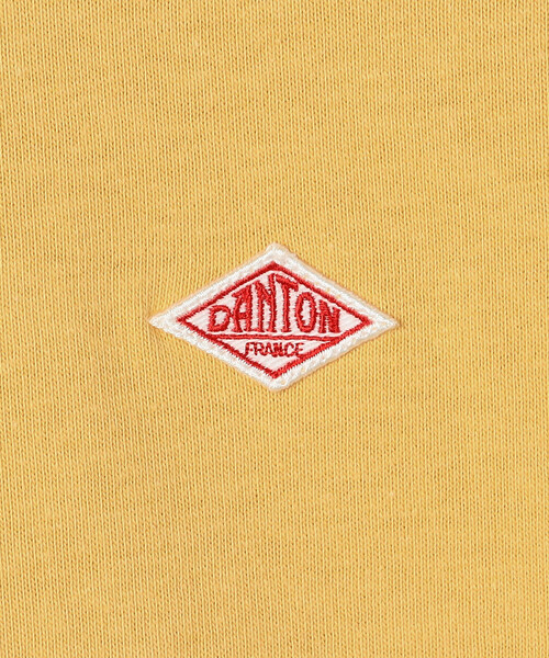 DANTON(ダントン)の「DANTON | コットン天竺 ショートTシャツ SOLID WOMEN(Tシャツ/カットソー・レディース・ホワイト/オレンジ・M)」の8枚目の写真