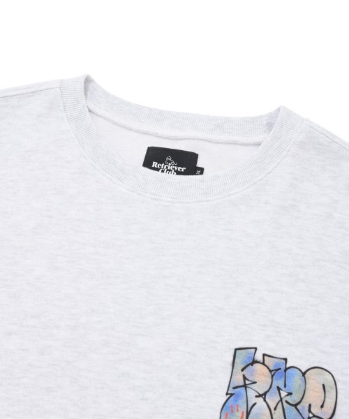 Retriever Club（レトリーバークラブ）の「GRAFFITI RRC CREWNECK [MELANGE GRAY]（スウェット・レディース・その他・MEDIUM/SMALL）」の3枚目の写真