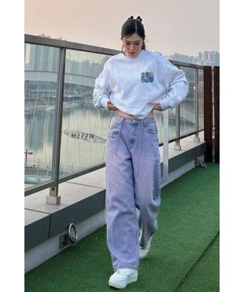 Retriever Club（レトリーバークラブ）の「GRAFFITI RRC CREWNECK [MELANGE GRAY]（スウェット・レディース・その他・MEDIUM/SMALL）」の12枚目の写真