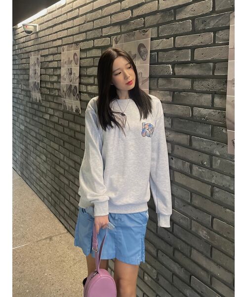 Retriever Club（レトリーバークラブ）の「GRAFFITI RRC CREWNECK [MELANGE GRAY]（スウェット・レディース・その他・MEDIUM/SMALL）」の15枚目の写真