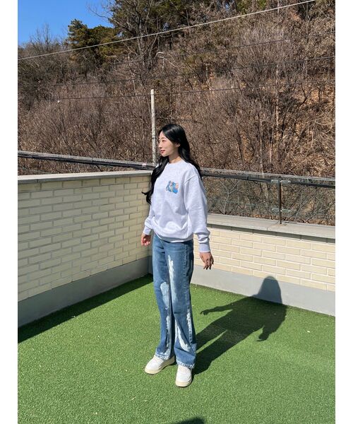 Retriever Club（レトリーバークラブ）の「GRAFFITI RRC CREWNECK [MELANGE GRAY]（スウェット・レディース・その他・MEDIUM/SMALL）」の16枚目の写真