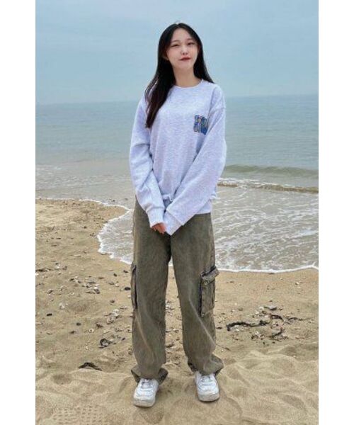 Retriever Club（レトリーバークラブ）の「GRAFFITI RRC CREWNECK [MELANGE GRAY]（スウェット・レディース・その他・MEDIUM/SMALL）」の21枚目の写真