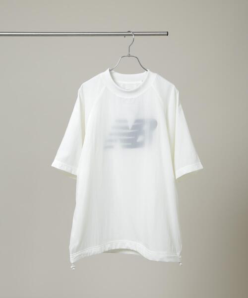 【未使用】new balance/NB Grey2レイヤーTシャツ NEW BALANCE/NB Grey2レイヤーTシャツ（Tシャツ/カットソー）｜New