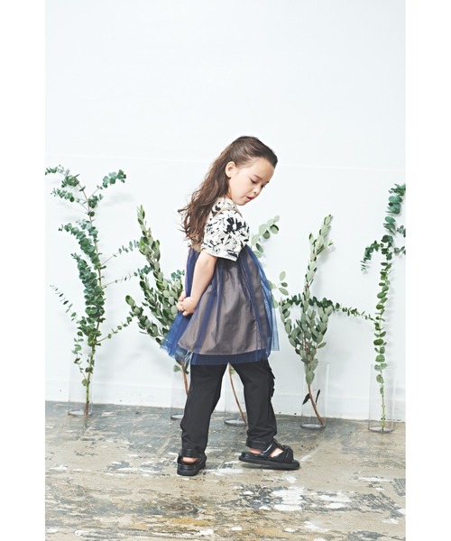 maarook(マルーク)の「チュール3wayチュニックスカート(スカート・キッズ・ベージュ/ネイビー・130cm/120cm/110cm/100cm)」の18枚目の写真