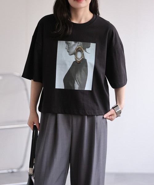model：156cm 着用サイズ：FREE