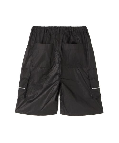 DANKE SCHON(ダンケシェーン)の「【WEB&DEPOT限定】DankeSchon/ダンケシェーン/PAPER COATING CARGO SHORTS(カーゴパンツ・レディース・ブラック・M/L)」の2枚目の写真