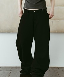 Knuth Marf | 【Knuth Marf】draped denim pants (unisex)(デニムパンツ)