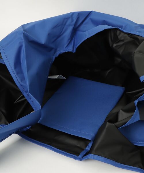 392 plusm(サンキューニプリュスエム)の「392plusm 392PLUSM PU ECO BAG_BIGムジ サンキューニ プリュスエム PU エコバッグ ビッグ(エコバッグ/サブバッグ・メンズ・イエロー/レッド/ブラック/ブルー・ONE)」の8枚目の写真