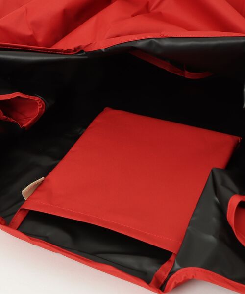 392 plusm(サンキューニプリュスエム)の「392plusm 392PLUSM PU ECO BAG_BIGムジ サンキューニ プリュスエム PU エコバッグ ビッグ(エコバッグ/サブバッグ・メンズ・イエロー/レッド/ブラック/ブルー・ONE)」の10枚目の写真