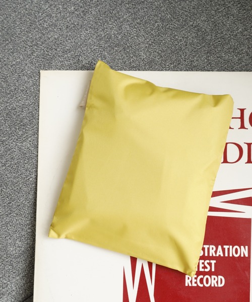 392 plusm(サンキューニプリュスエム)の「392plusm 392PLUSM PU ECO BAG_BIGムジ サンキューニ プリュスエム PU エコバッグ ビッグ(エコバッグ/サブバッグ・メンズ・イエロー/レッド/ブラック/ブルー・ONE)」の18枚目の写真