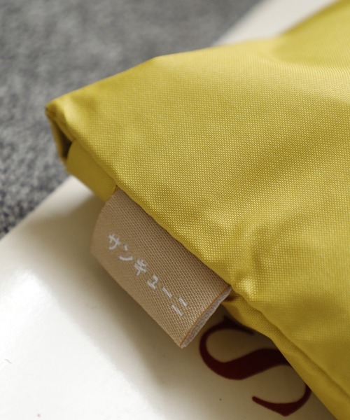 392 plusm(サンキューニプリュスエム)の「392plusm 392PLUSM PU ECO BAG_BIGムジ サンキューニ プリュスエム PU エコバッグ ビッグ(エコバッグ/サブバッグ・メンズ・イエロー/レッド/ブラック/ブルー・ONE)」の19枚目の写真