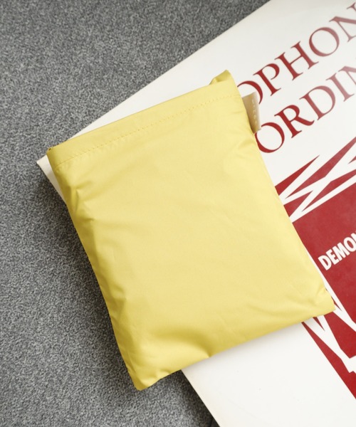 392 plusm(サンキューニプリュスエム)の「392plusm 392PLUSM PU ECO BAG_BIGムジ サンキューニ プリュスエム PU エコバッグ ビッグ(エコバッグ/サブバッグ・メンズ・イエロー/レッド/ブラック/ブルー・ONE)」の20枚目の写真