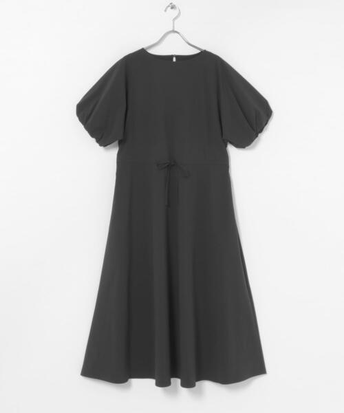 URBAN RESEARCH DOORS(アーバンリサーチドアーズ)の「撥水ウエストドロストワンピース(ワンピース・レディース・チャコールグレー/ブラック・FREE)」の10枚目の写真