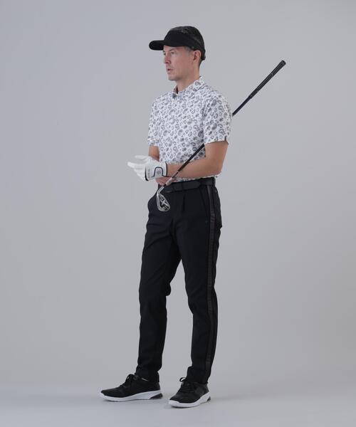 St ANDREWS(セントアンドリュース)の「【St ANDREWS】【ストレッチ】ストレッチジャガードパンツ (MENS)(その他パンツ・メンズ・ブラック/ホワイト・LL/M/L)」の4枚目の写真