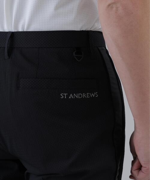 St ANDREWS(セントアンドリュース)の「【St ANDREWS】【ストレッチ】ストレッチジャガードパンツ (MENS)(その他パンツ・メンズ・ブラック/ホワイト・LL/M/L)」の3枚目の写真