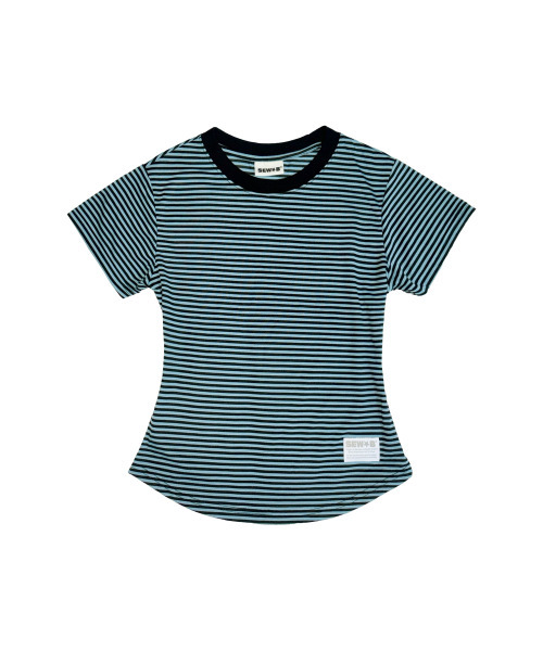 SEW-B（ソービー）の「ベイビーSTP セミクロップ半袖Tシャツ [ブルー]（Tシャツ/カットソー・レディース・その他・FREE）」の3枚目の写真