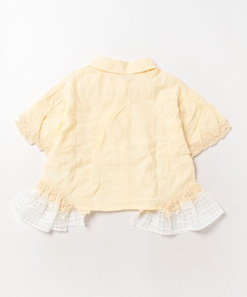 unica(ユニカ)の「デザインシャーリングシャツ(シャツ/ブラウス・キッズ・イエロー・M/L/XL)」の2枚目の写真