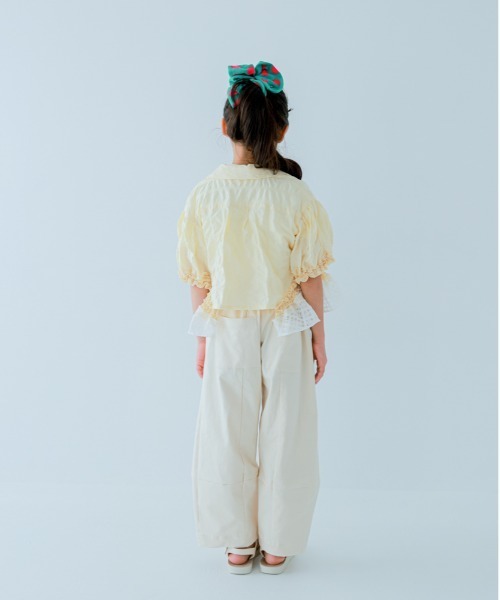 unica(ユニカ)の「デザインシャーリングシャツ(シャツ/ブラウス・キッズ・イエロー・M/L/XL)」の5枚目の写真
