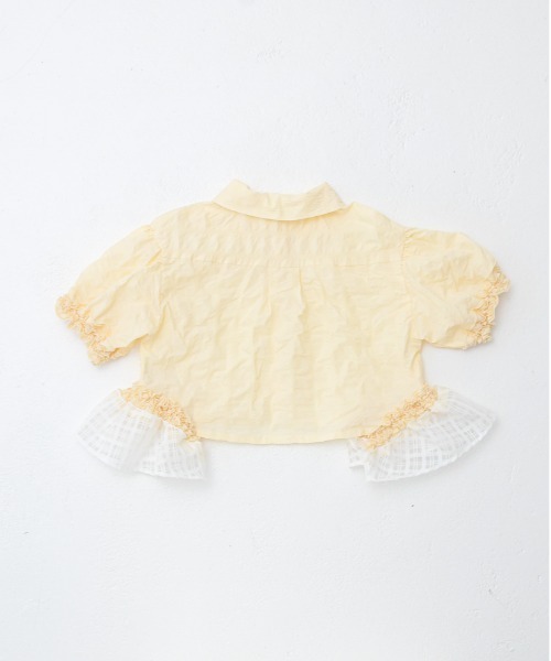 unica(ユニカ)の「デザインシャーリングシャツ(シャツ/ブラウス・キッズ・イエロー・M/L/XL)」の7枚目の写真