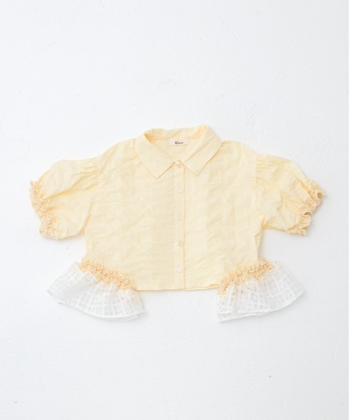 unica(ユニカ)の「デザインシャーリングシャツ(シャツ/ブラウス・キッズ・イエロー・M/L/XL)」の8枚目の写真