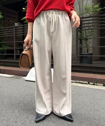 〈9/18インスタライブご紹介アイテム〉【ベーシックこそ、上質を選びたい】【秋冬の一軍】上品イージーパンツ