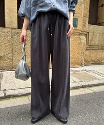 Jena espace merveilleux | 〈9/18インスタライブご紹介アイテム〉【ベーシックこそ、上質を選びたい】【秋冬の一軍】上品イージーパンツ(その他パンツ)